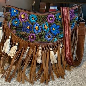 DC BAGS Guatemala - Fringe Crossbody Bag - used like new!